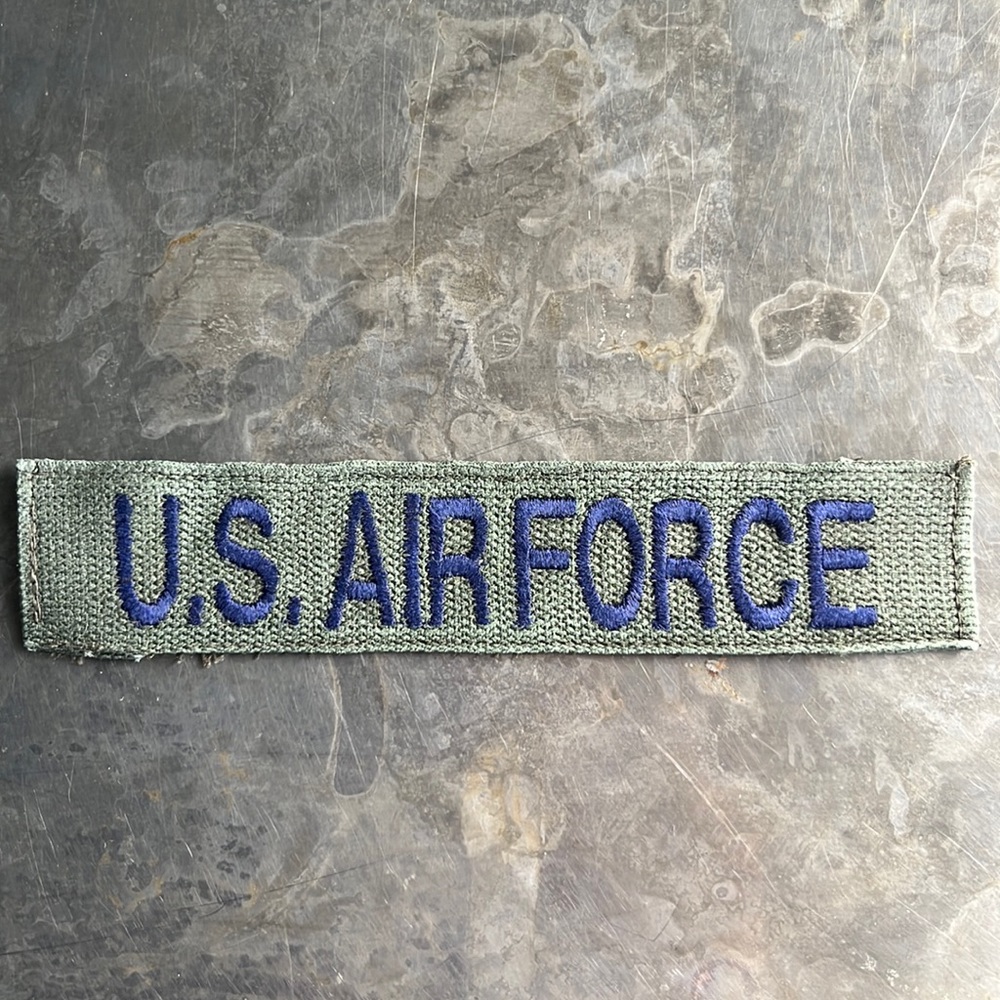 U.S. AIR FORCE embroidered tape patch - vintage